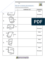 AP Parallelogram WS