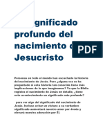 El Significado Profundo Del Nacimiento de Jesucristo