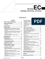 Engine Control System: Section