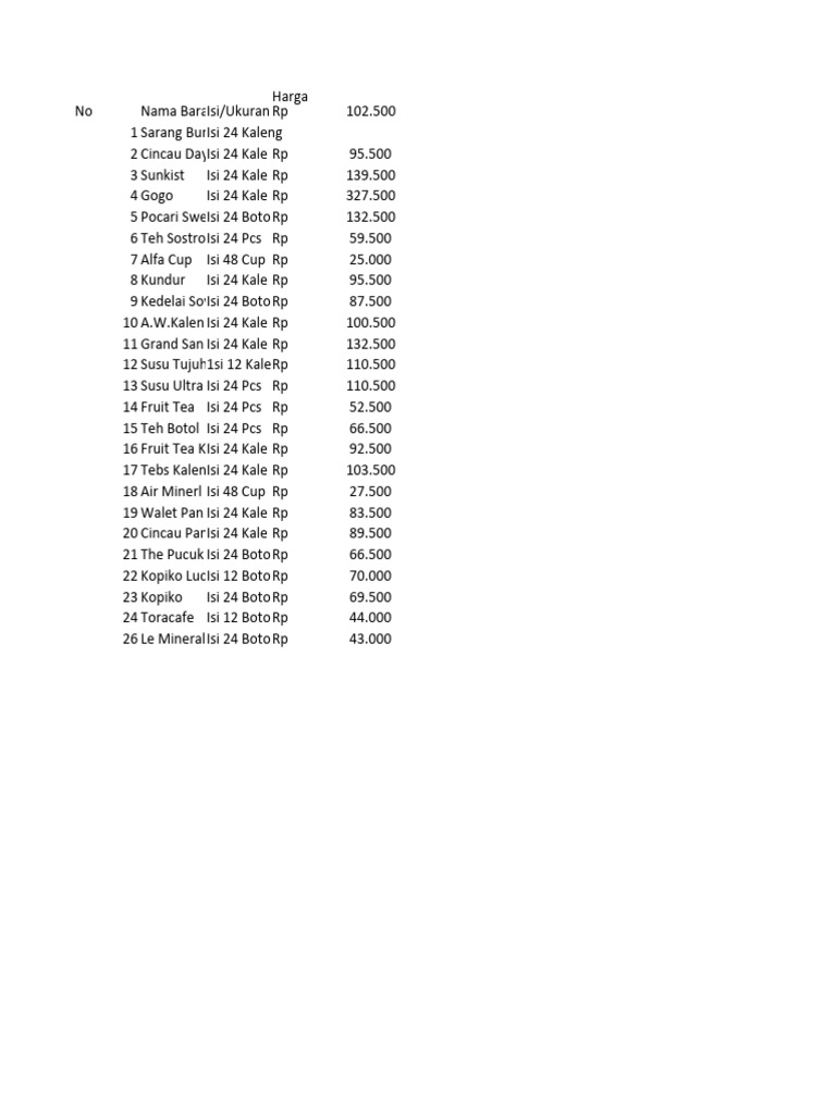 11zon daftar harga minuman pdf