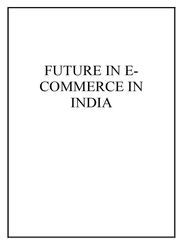 e-commerce-in-india-pdf-e-commerce-online-shopping