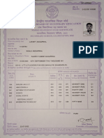 Class 10 Marksheet