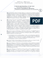 Decreto Municipal 001-2013 Reglamento A La Ley 0003-2012 Creacion de Impuestos Municipales