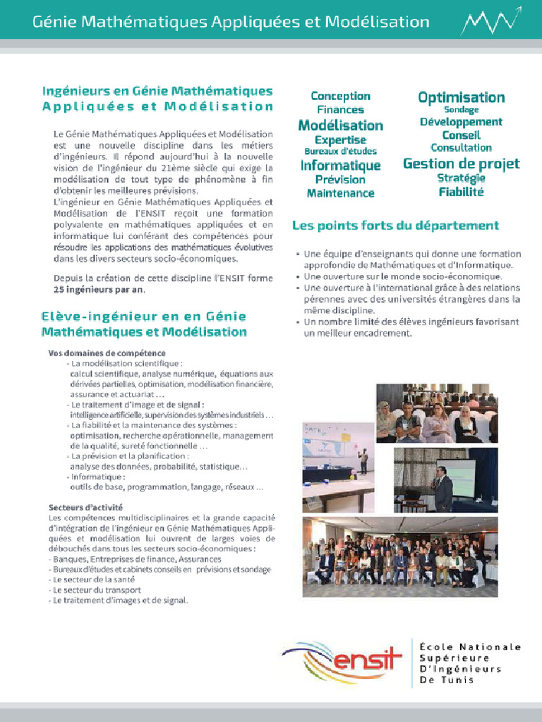 Génie Math Appli Et Modelisation | PDF