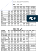 Harmattan Semester 2022-2023 Lecture Timetable - (Final)