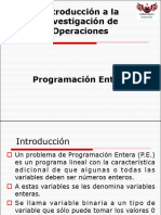 Sesión 4 - Introducción A La Investigación de Operaciones