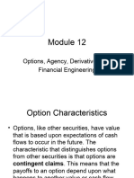 Options, Agency, Derivatives