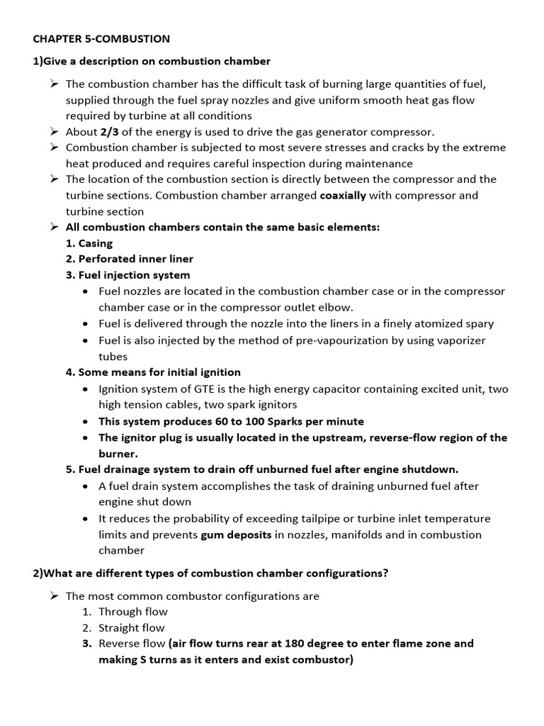 Chapter 5 Combustion Pdf Mechanical Engineering Energy Technology