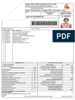 Sri Sankara Arts and Science College: Application For The End Assessment Examination - April/May - 2024