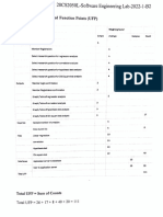 Function Point Manual Calculation