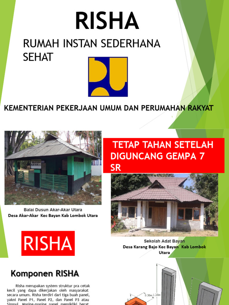 Struktur dan Pembangunan Rumah RISHA | PDF