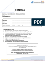 Kelas 1B - Dokumen Soal Uji Kompetensi 2 Bahasa Indonesia K3