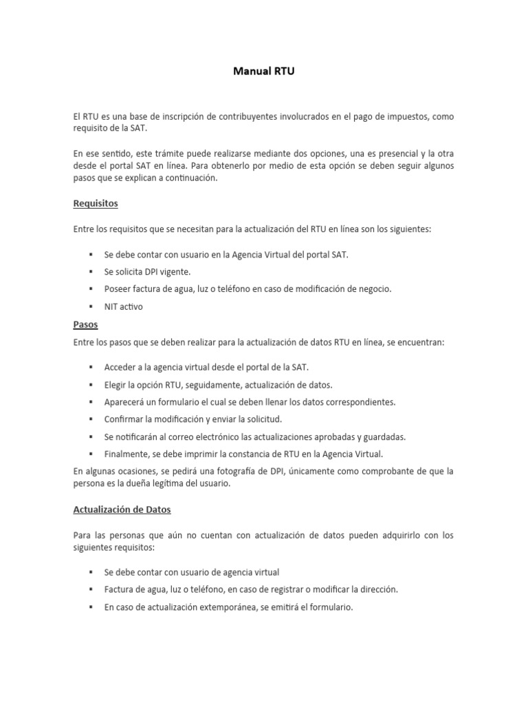Manual rtu pdf inform tica