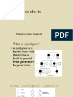 Pedigree Charts PPT For Notes