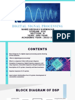 Introduction To DSP