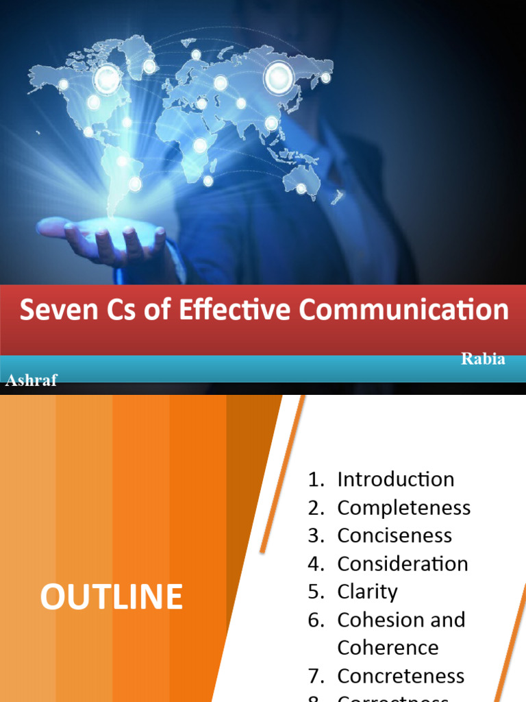 Seven Cs of Effective Communication | PDF | Communication | Human ...