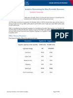 Wharton - Business Analytics - Week 8 - Summary Transcripts