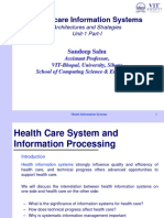 Introduction To The Healthcare Information System Unit-1 Part - I