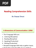 Lecture 4 Reading Skills