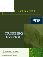 Cropping System