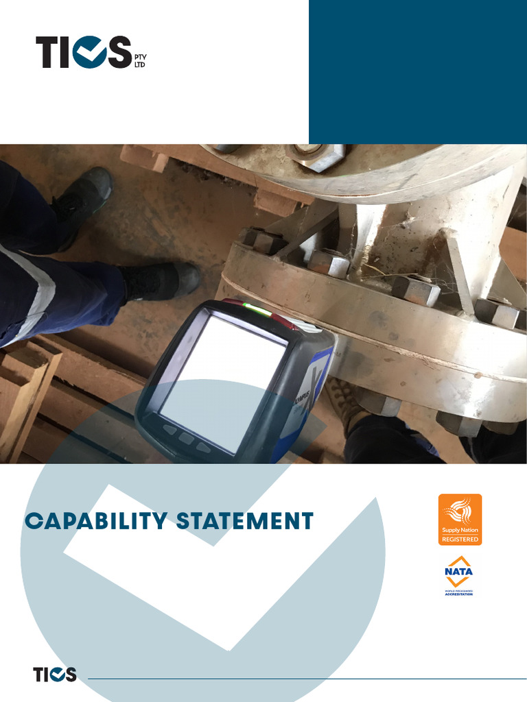 TICS NDT Capability Statement | PDF | Nondestructive Testing | Engineering