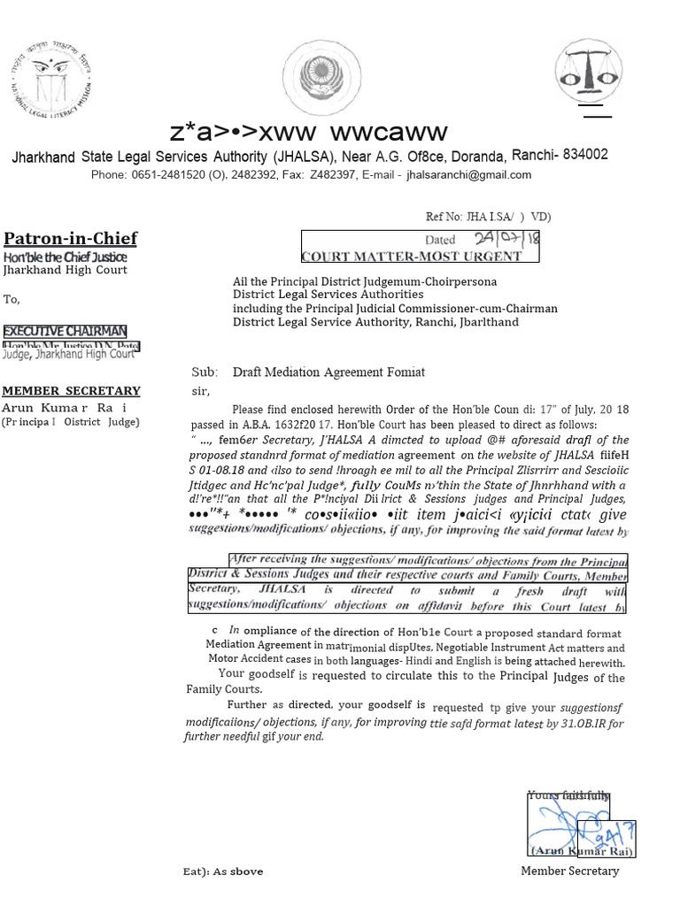 mediation format PDF