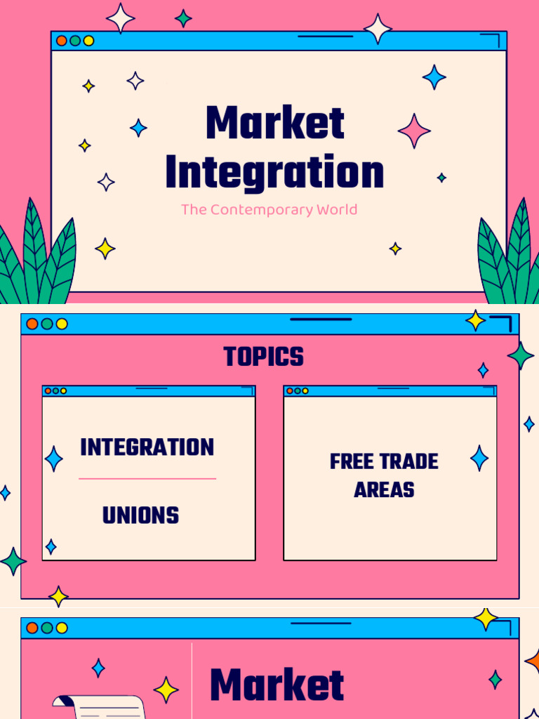 Understanding Market Integration Concepts | PDF | Non Tariff Barriers ...