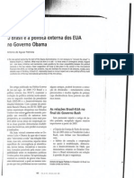 o Brasil e a Politica Externa Dos Eua No Governo Obama