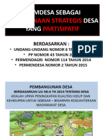 Presentation RPJMDes Sebagai Perencanaan Strategis Desa