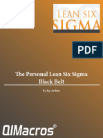 Personal Lean Six Sigma Black Belt