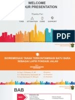 PPT Bioremediasi Tanah Terkontaminasi Batubara