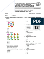 PTS Genap Matematika