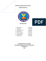 Proposal Kegiatan Penyuluhan Diabetes Kelompok 3