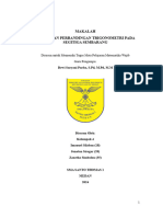 Makalah Kelompok 3 Penerapan Perbandingan Trigonometri Pada Segitiga Sembarang X MB 7