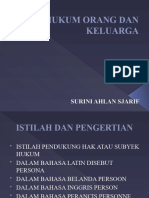 Hukum Orang Dan Keluarga