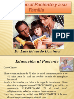 Educacion Al Paciente y A Su Familia - Dominici