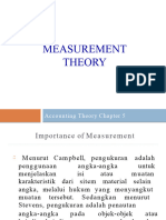 CH 5 Measurement Theory