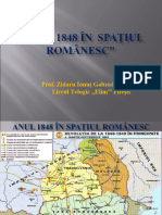 Prezentare Anul 1848 În Spaţiul Românesc. Cls. X.