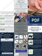 Step by Step Guide Brochure in Sharpening Hand Saw