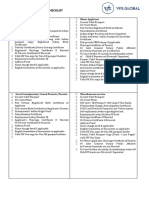New Oci Document Uploading Checklist