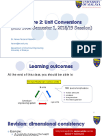 Lecture 2 - Unit Conversion - Students Version