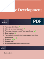 TestCase Development