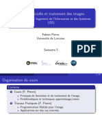 Vision Artificielle Et Traitement Des Images.: Polytech Nancy - Ingénierie de L'information Et Des Systèmes (I2S)