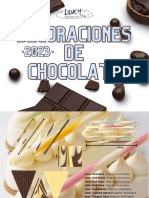 Decoraciones de Chocolate - 2023