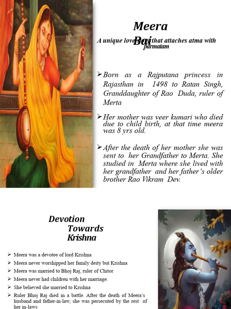 Meera Bai - Merged | PDF | Indian Religions