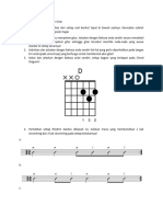 Soal Pengenalan Gitar