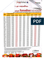 Jadwal Puasa 2022