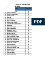 Ukuran Almamater Kelas 1C