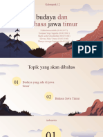 Kelompok 12 - Budaya Dan Bahasa Jawa Timur