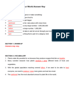 Lesson 1 Plants in Our World Answer Key